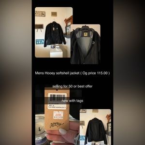 Mens Hooey jacket zip up. New with tags
